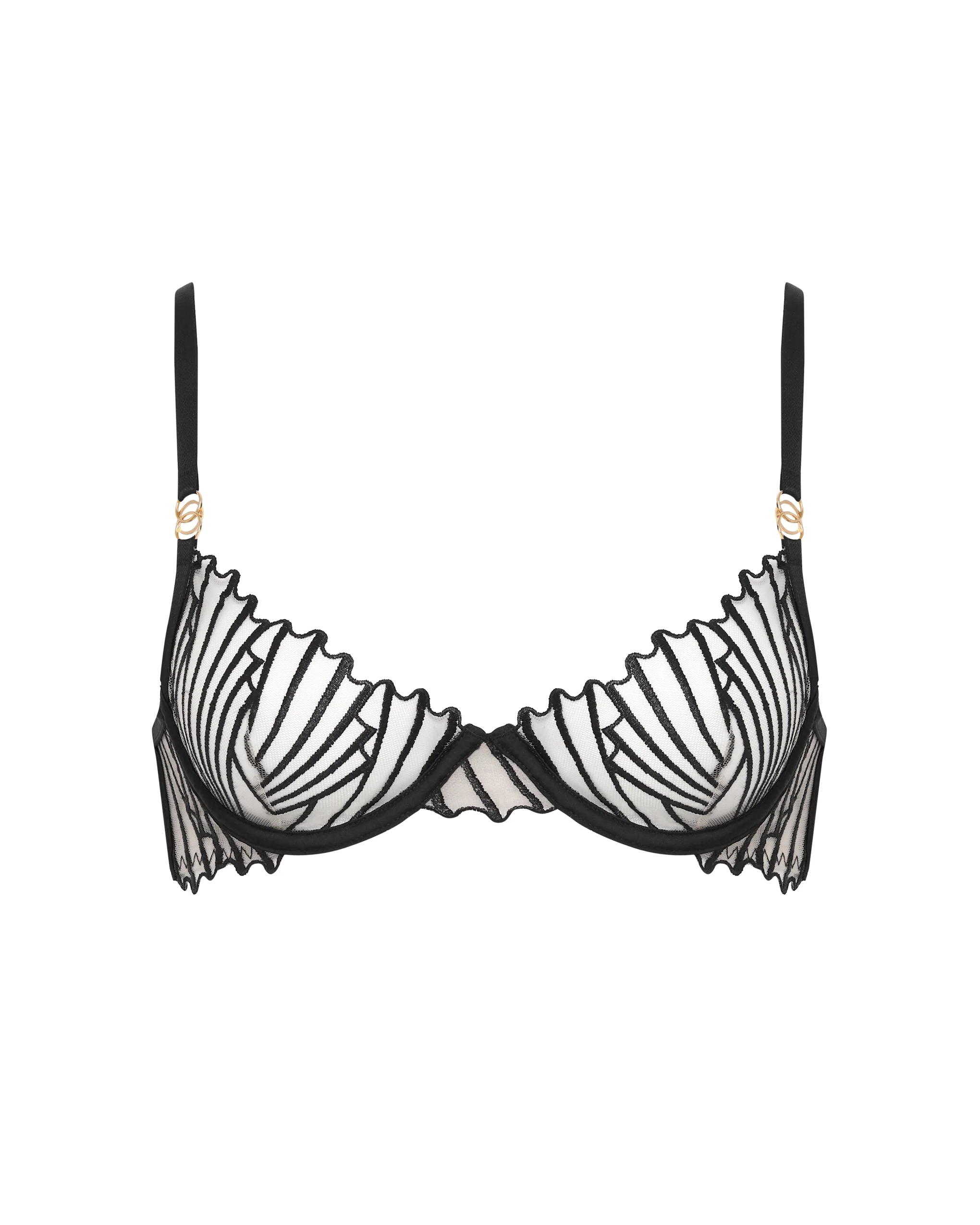 Bluebella Soutien-Gorge Goya Transparent/Noir