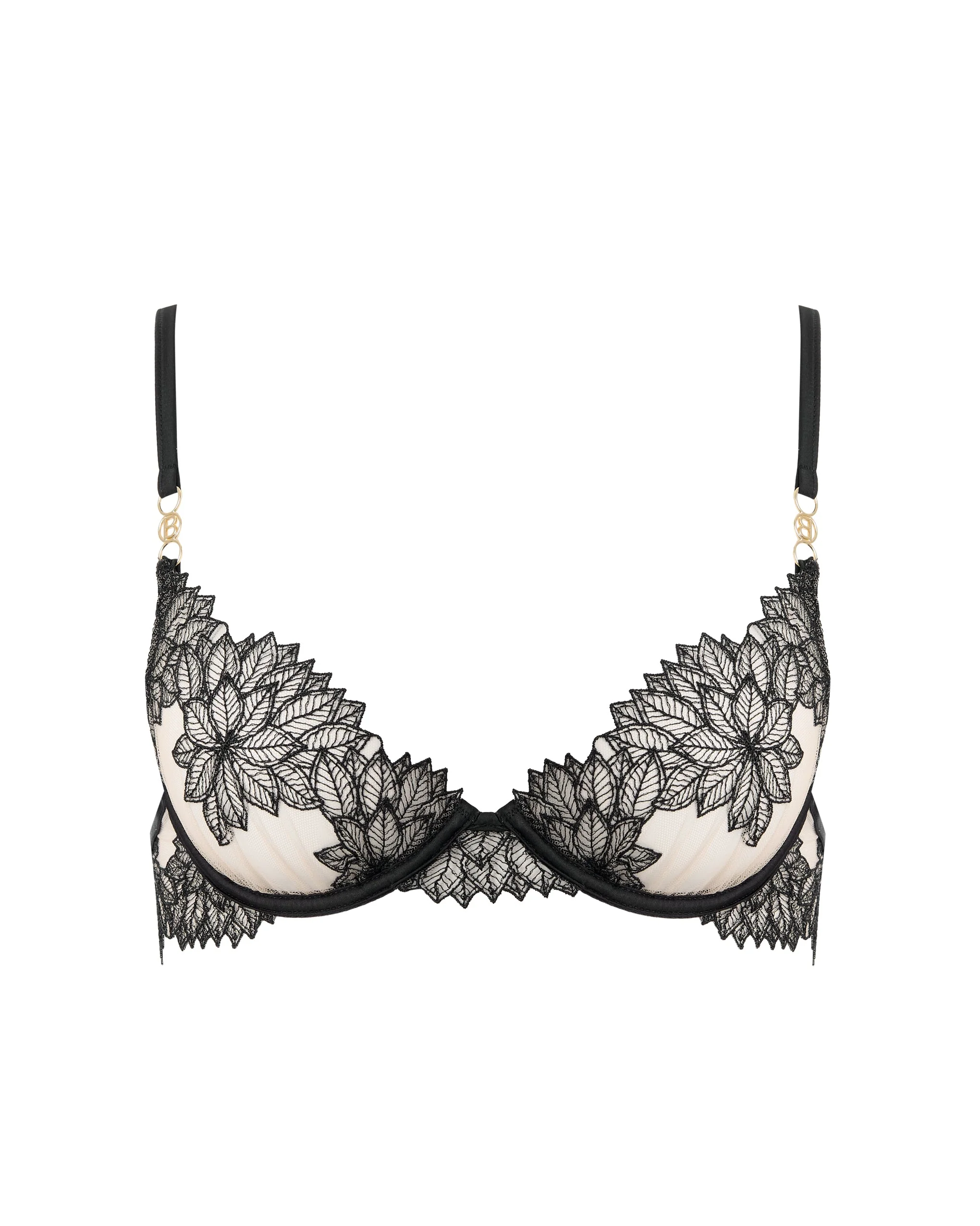 Bluebella Soutien-gorge Inaya Floral Transparent Noir