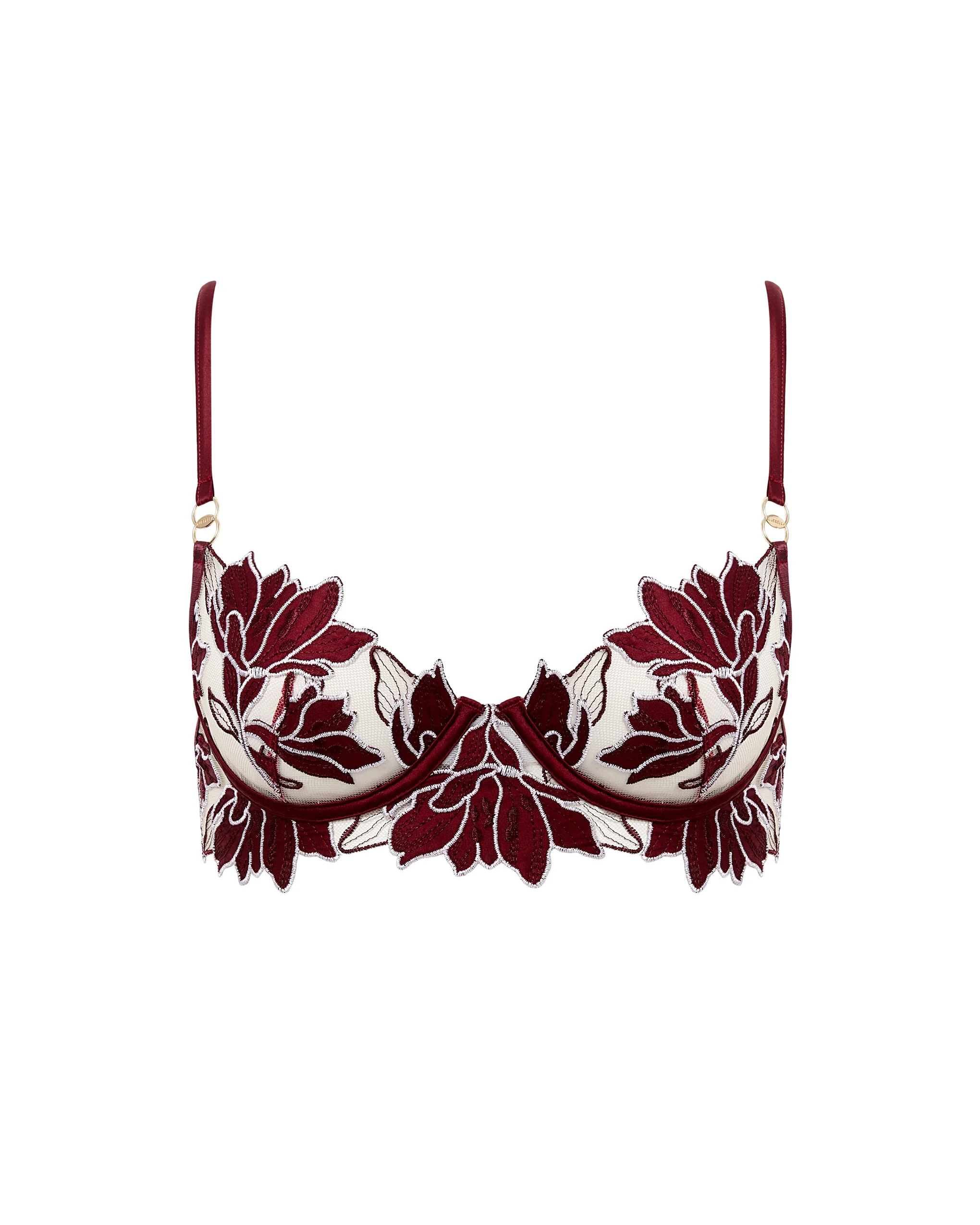 Bluebella Soutien-gorge long Brodé Geneva Cerise