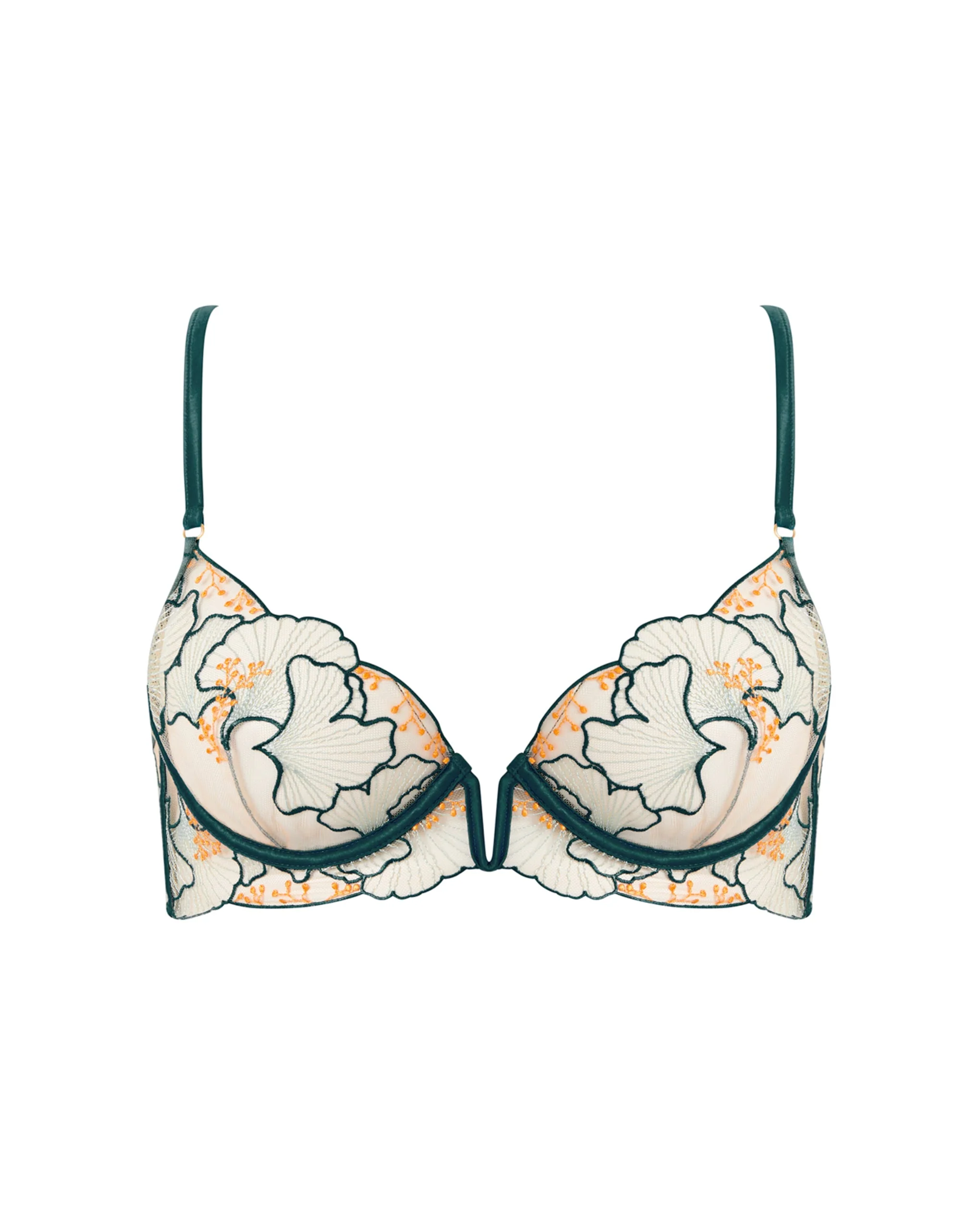 Bluebella Soutien-gorge Long Transparent Gianna Vert/Orange