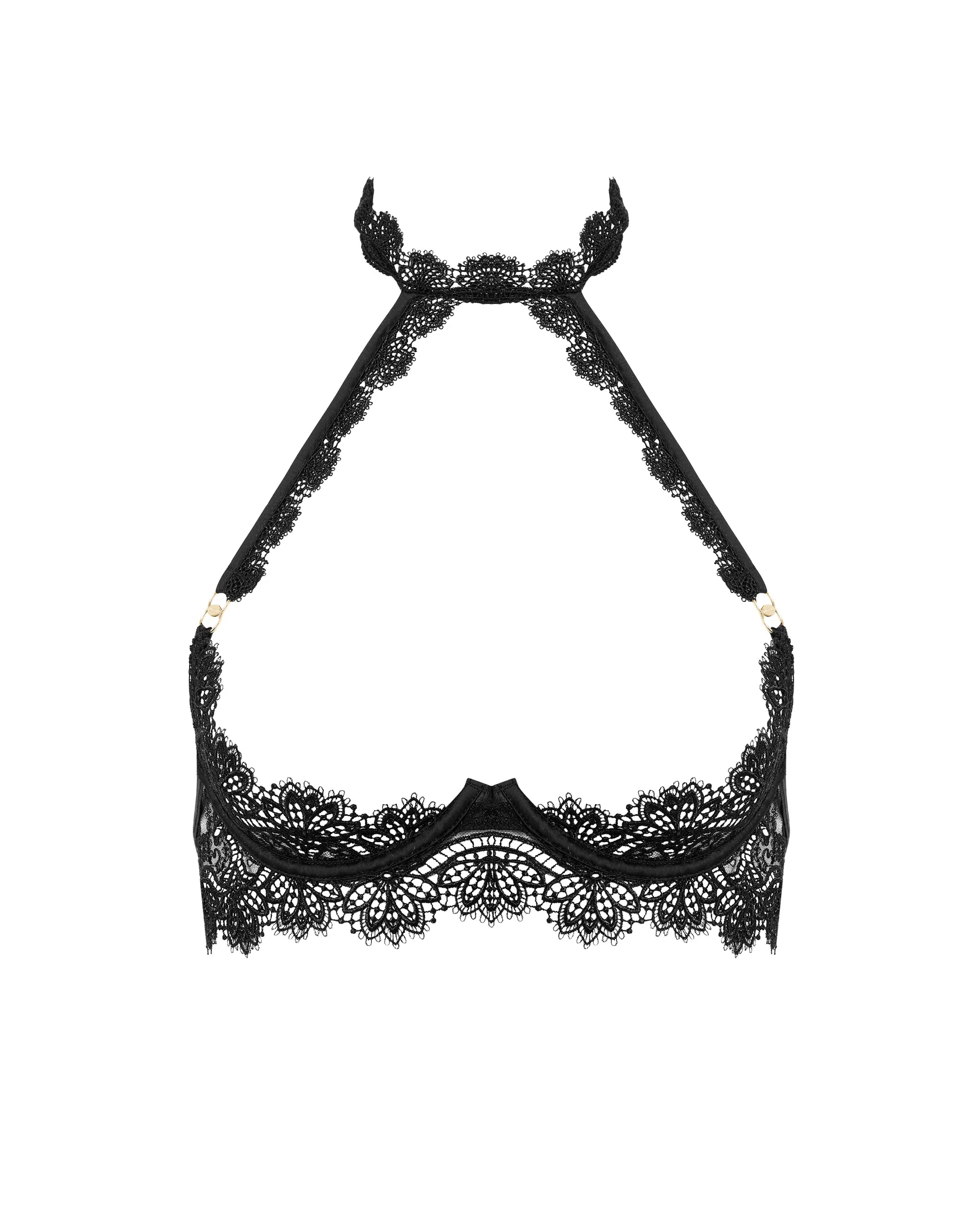 Bluebella Soutien-gorge Ouvert à harnais Arella Noir