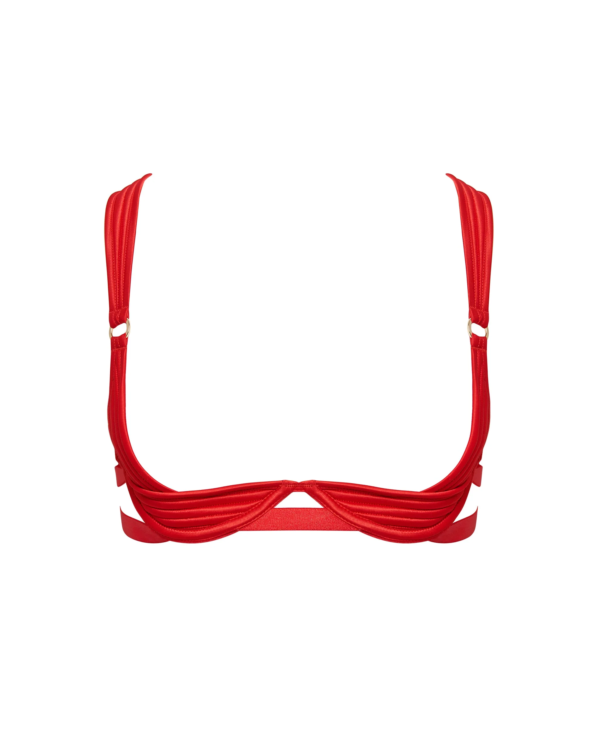 Bluebella Soutien-Gorge Ouvert Allegra Rouge