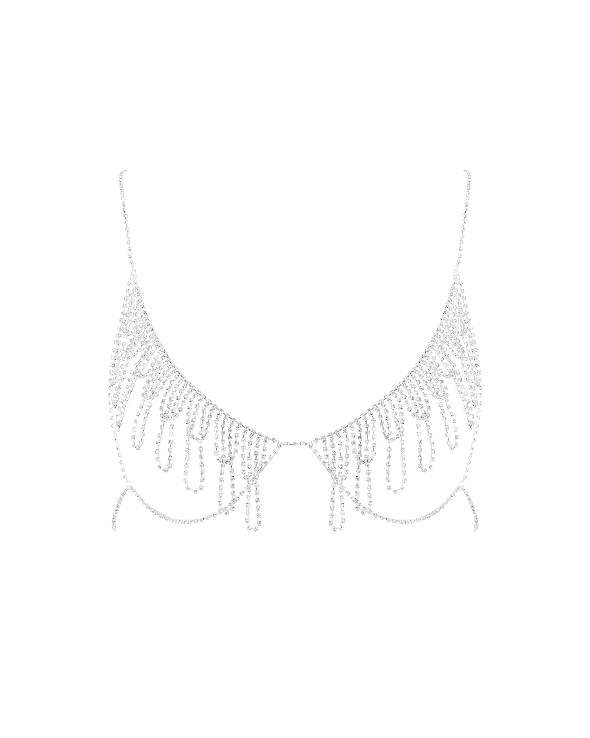 Bluebella Soutien-gorge Ouvert Diamant Estelle Argent