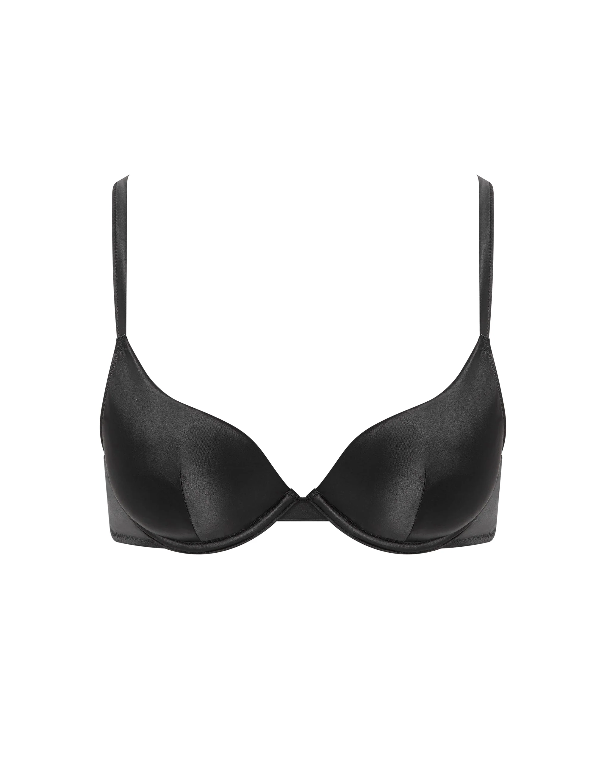 Bluebella Soutien-gorge Push-up Verona en Satin Noir