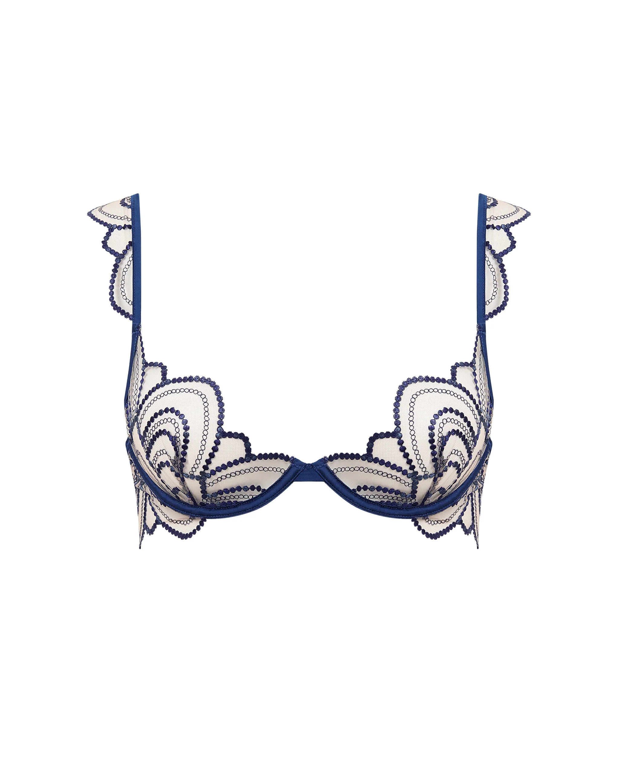 Bluebella Soutien-gorge Soraya Brodé Transparent Bleu