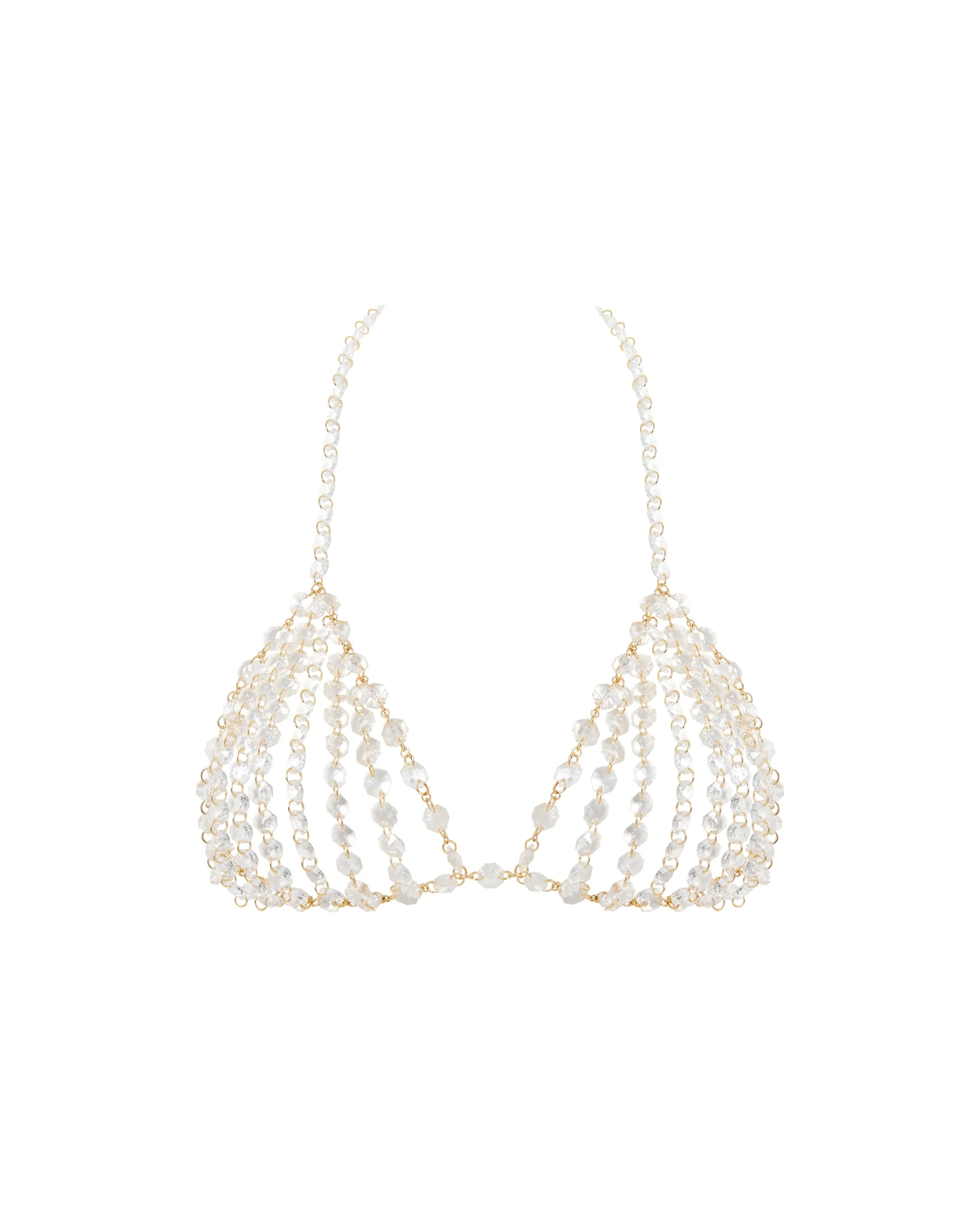 Bluebella Soutien-gorge Triangle en Cristal Transparent