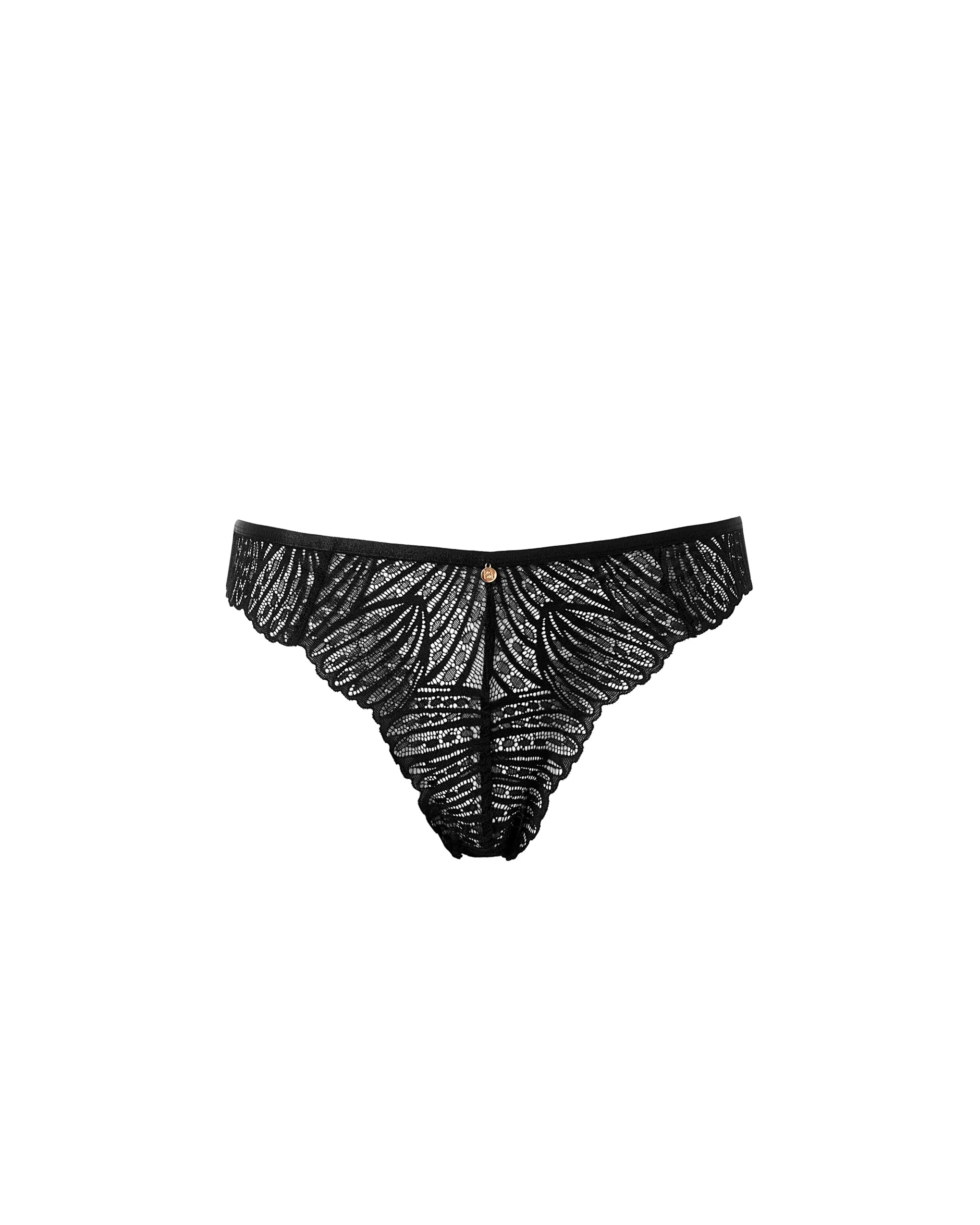 Bluebella String en Dentelle Peyton Noir