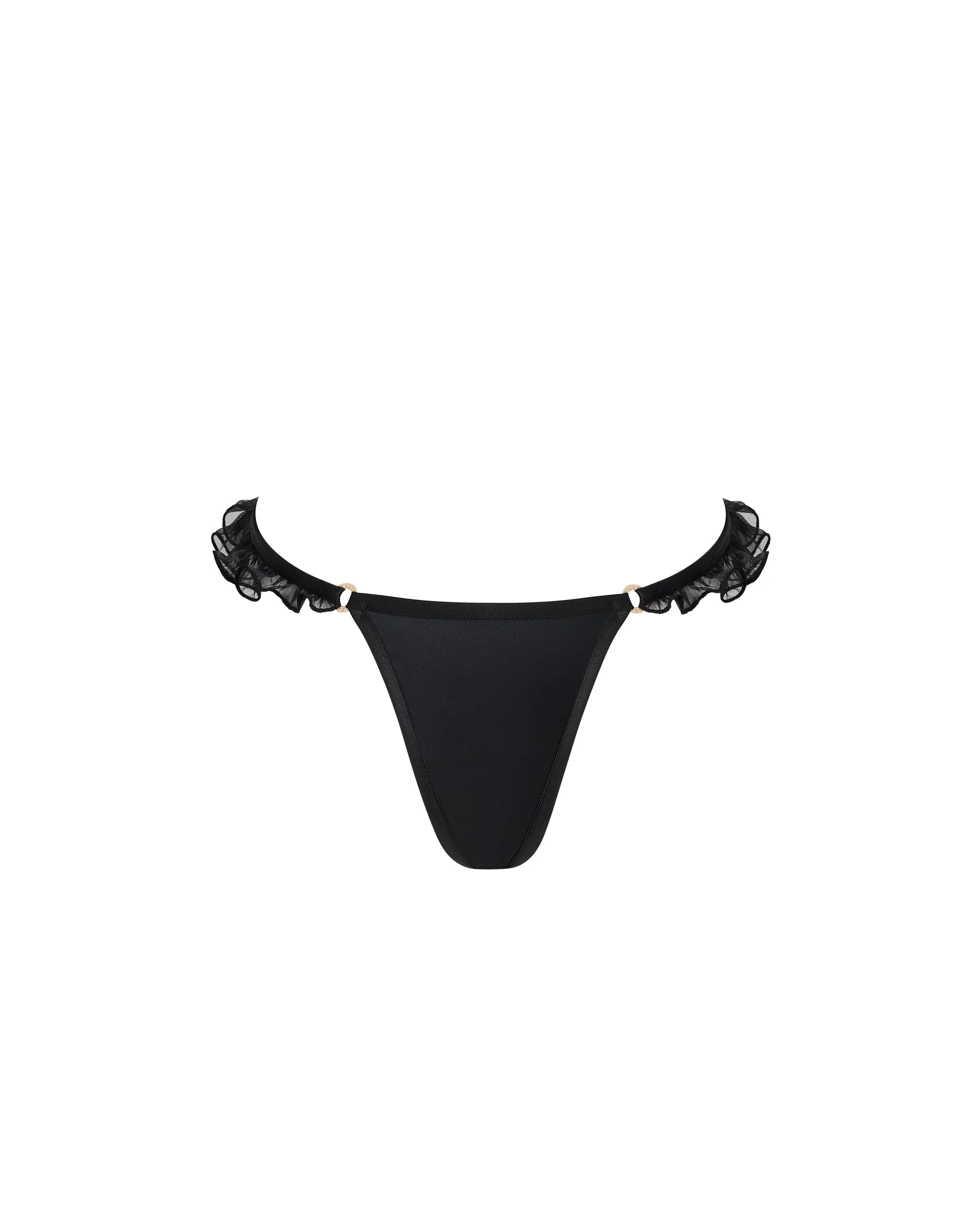 Bluebella String en Satin Venus Noir