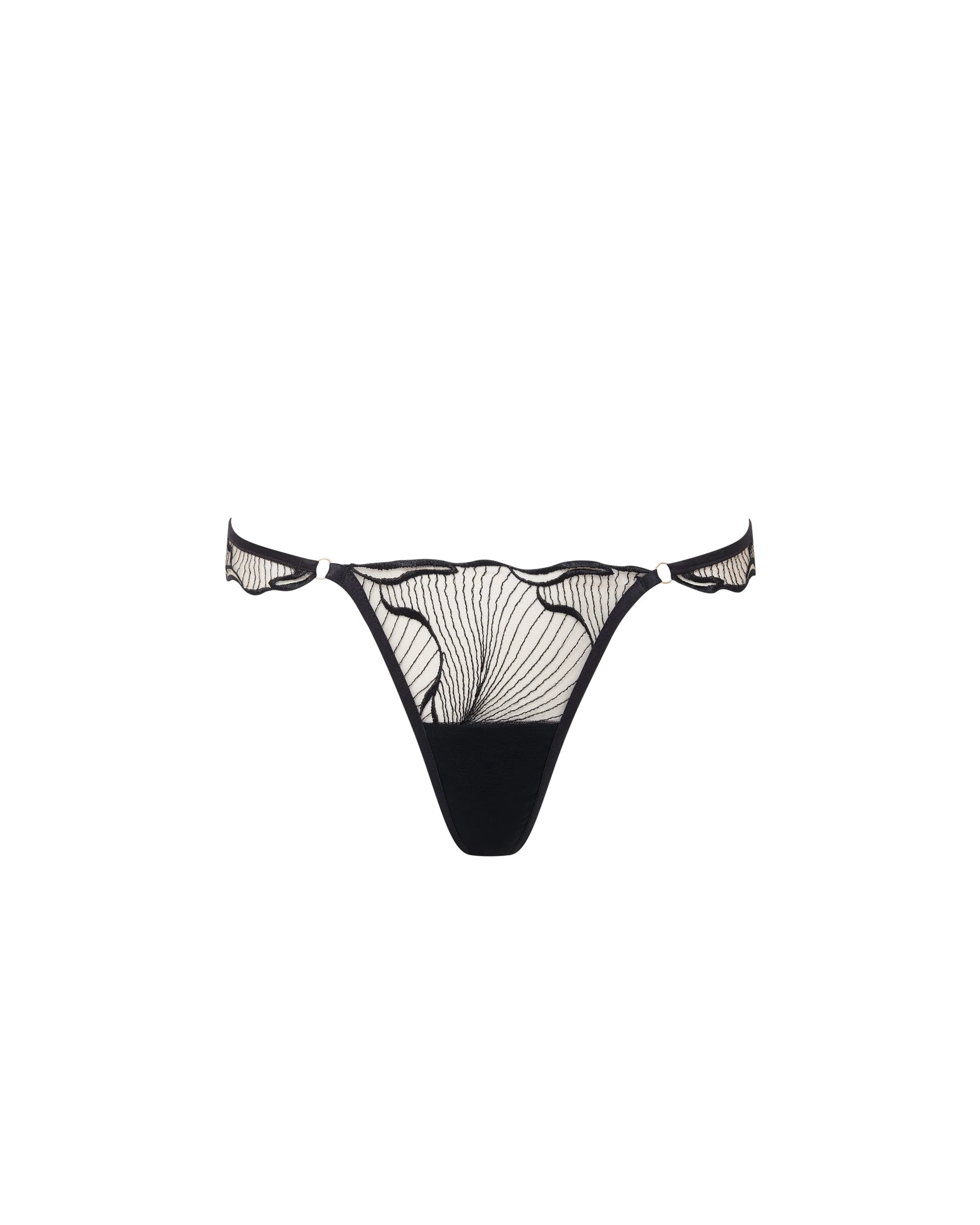 Bluebella String Marabel Noir/Transparent