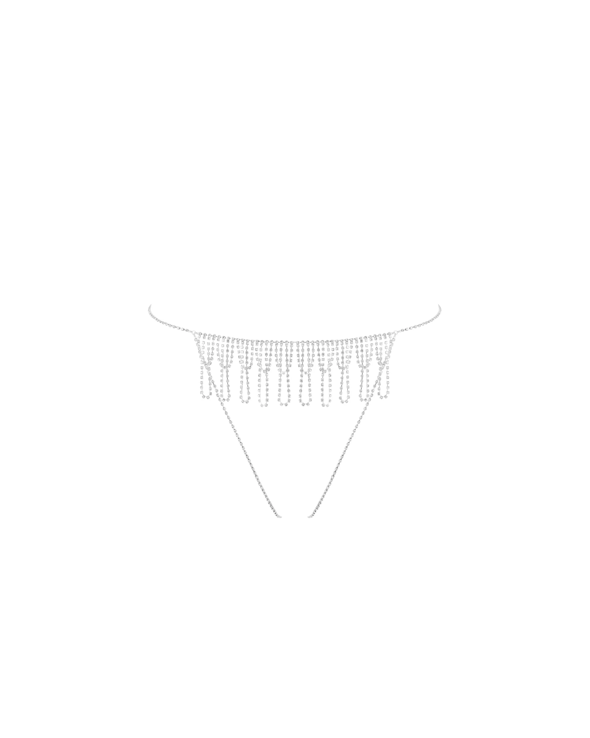 Bluebella String Ouvert Diamant Estelle argent