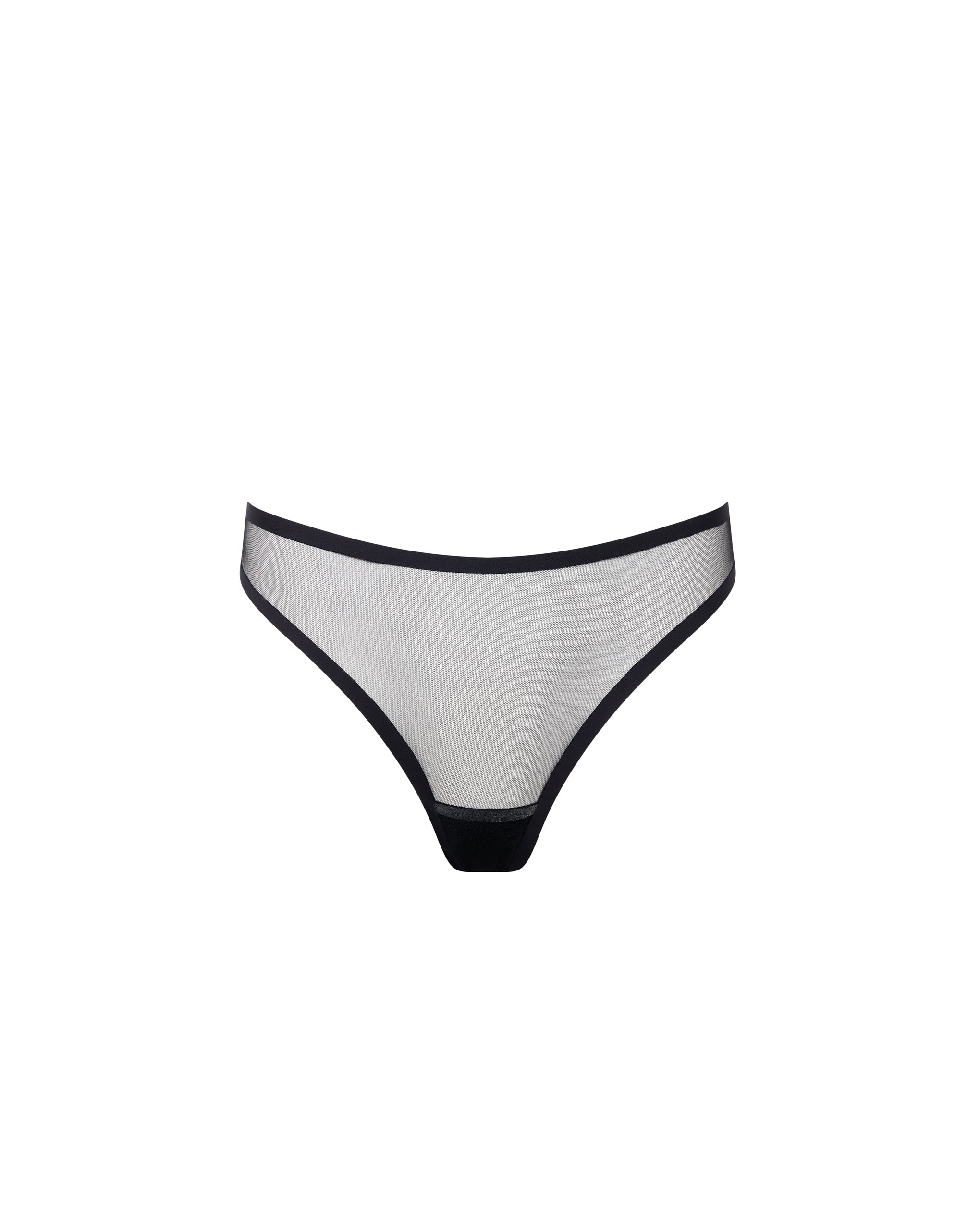 Bluebella String Taille Haute Naomi Noir