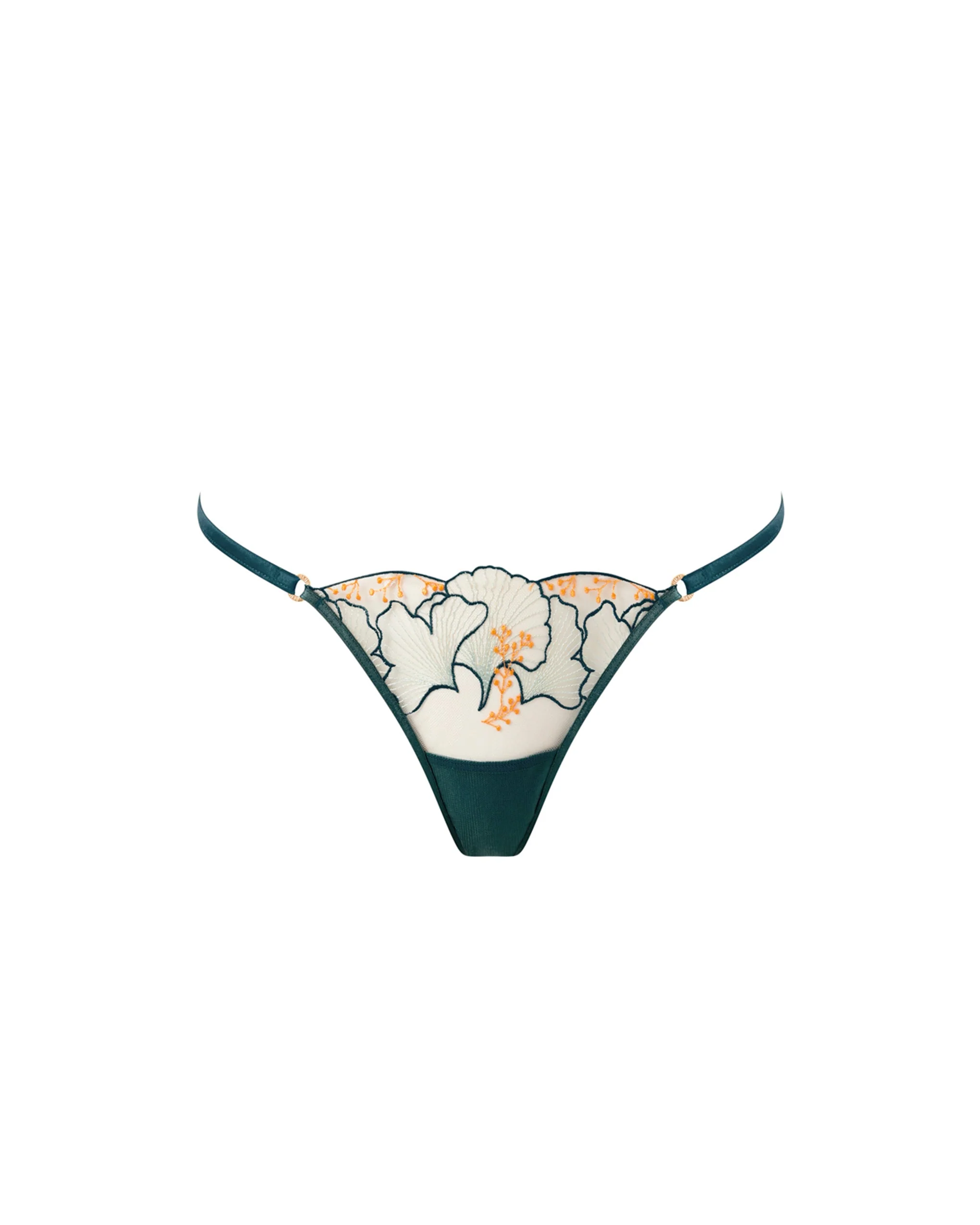 Bluebella String Transparent Gianna Vert/Orange
