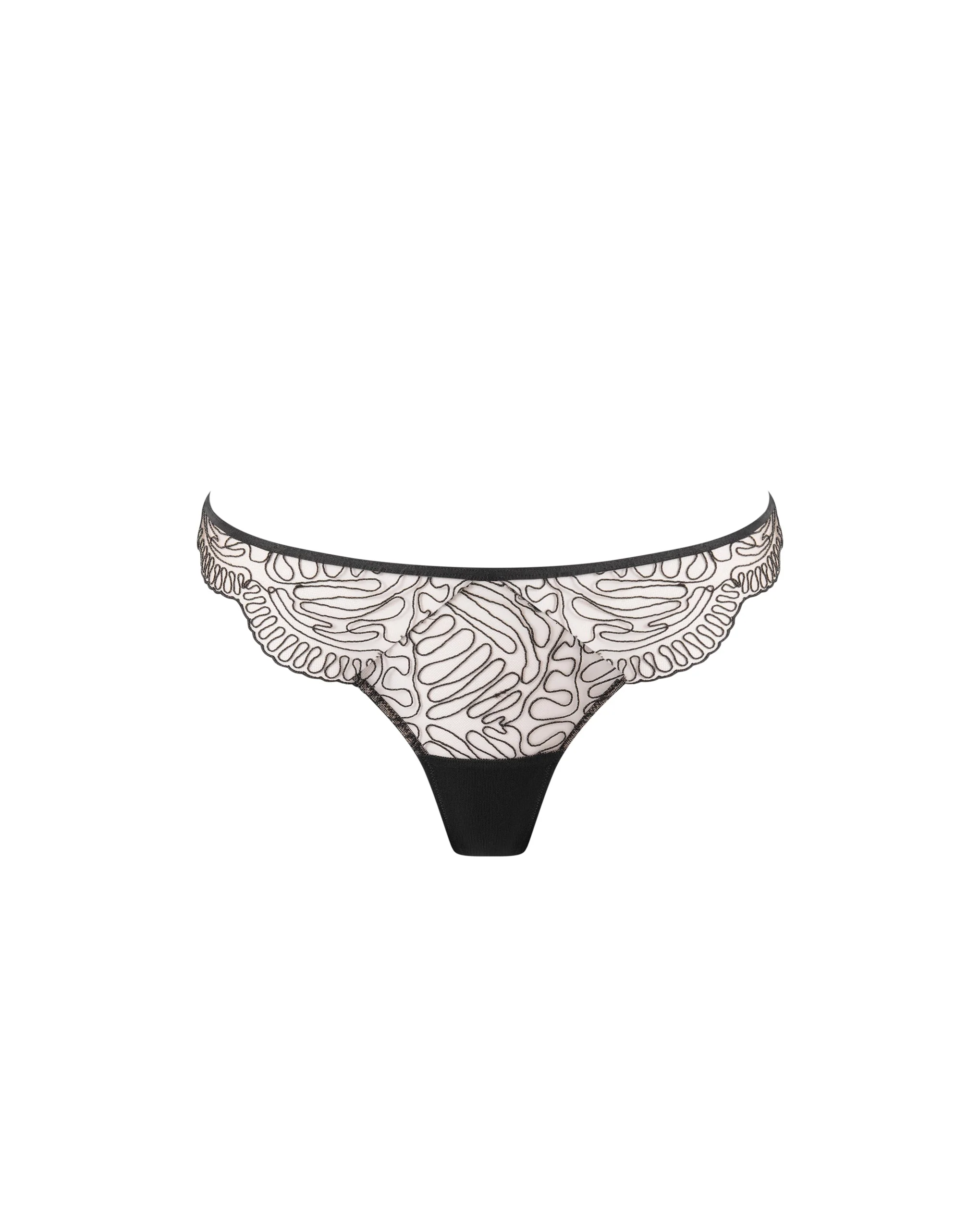 Bluebella String Transparent Leliana Noir