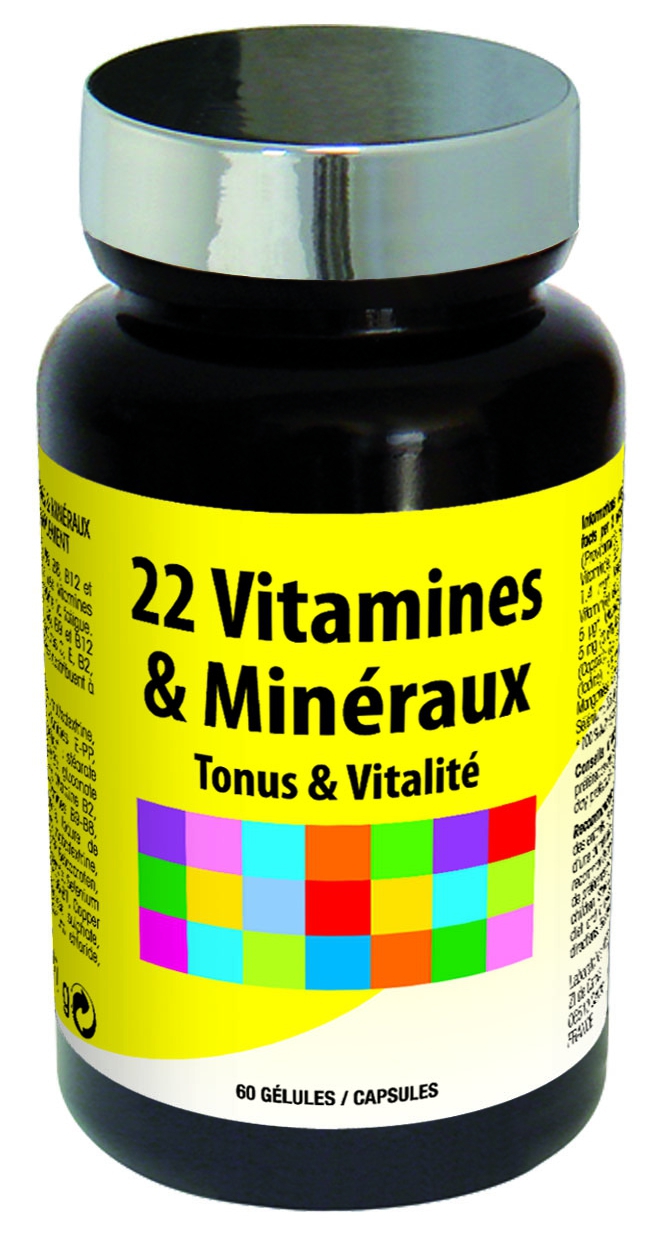 22 Vitamines et Minéraux 60 Gélules