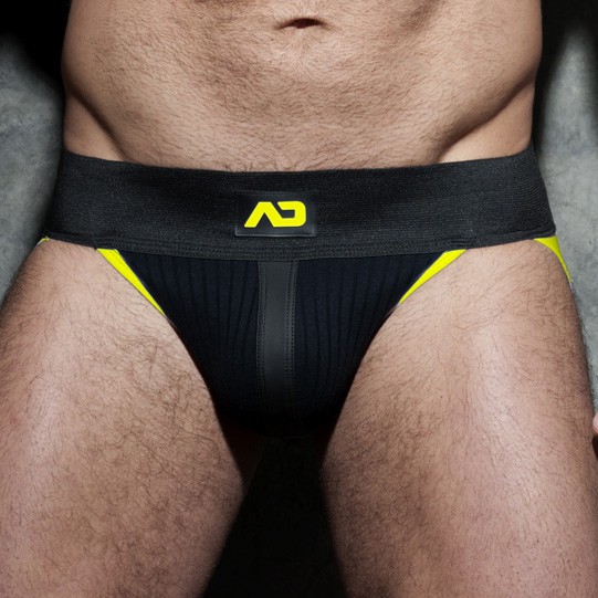 AD Fetish Jock Rib Jaune