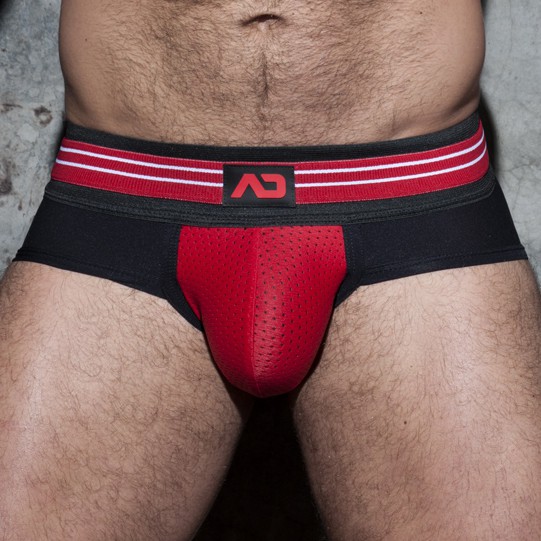 AD Fetish Slip DOUBLE STRIPE Rouge