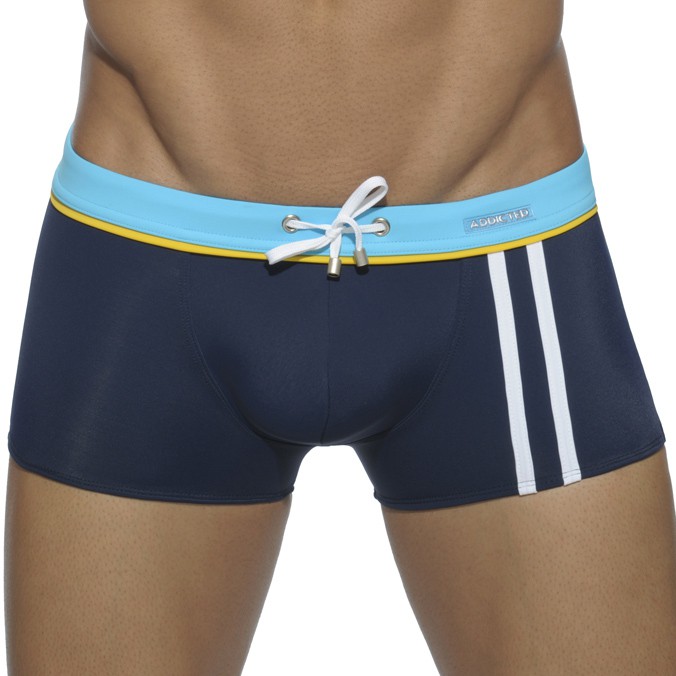 Addicted Boxer de bain Sport Binding Marine