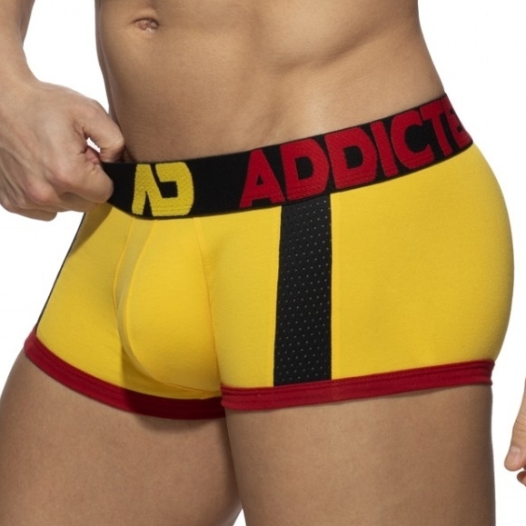 Addicted Boxer Pack Up SPORTS PADDED Jaune