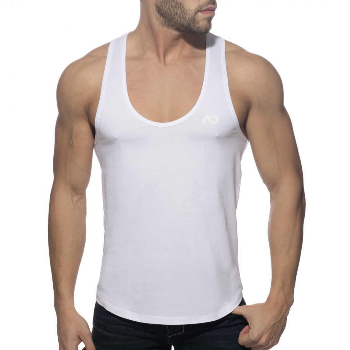 Addicted Débardeur U-NECK Blanc
