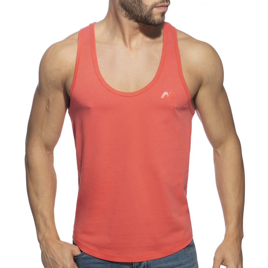 Addicted Débardeur U-NECK Corail
