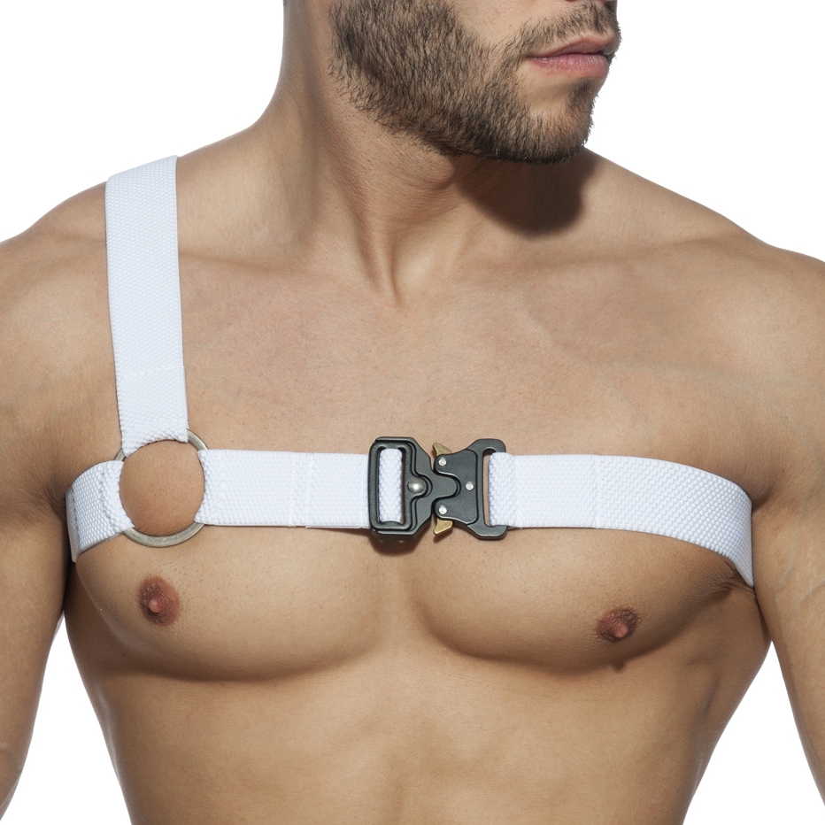 Addicted Harnais CLIPPED GLADIATOR Blanc