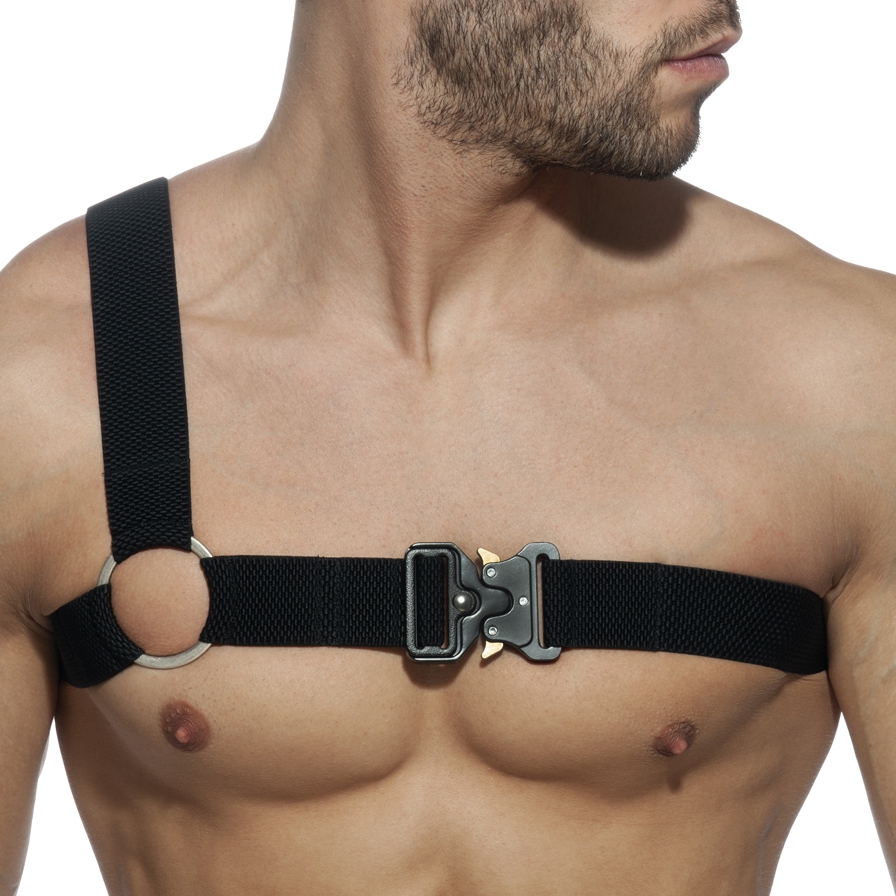 Addicted Harnais CLIPPED GLADIATOR Noir