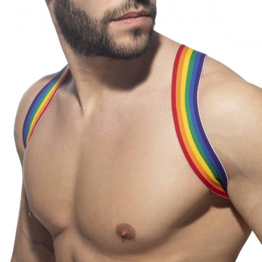 Addicted Harnais élastique SPIDER RAINBOW Addicted