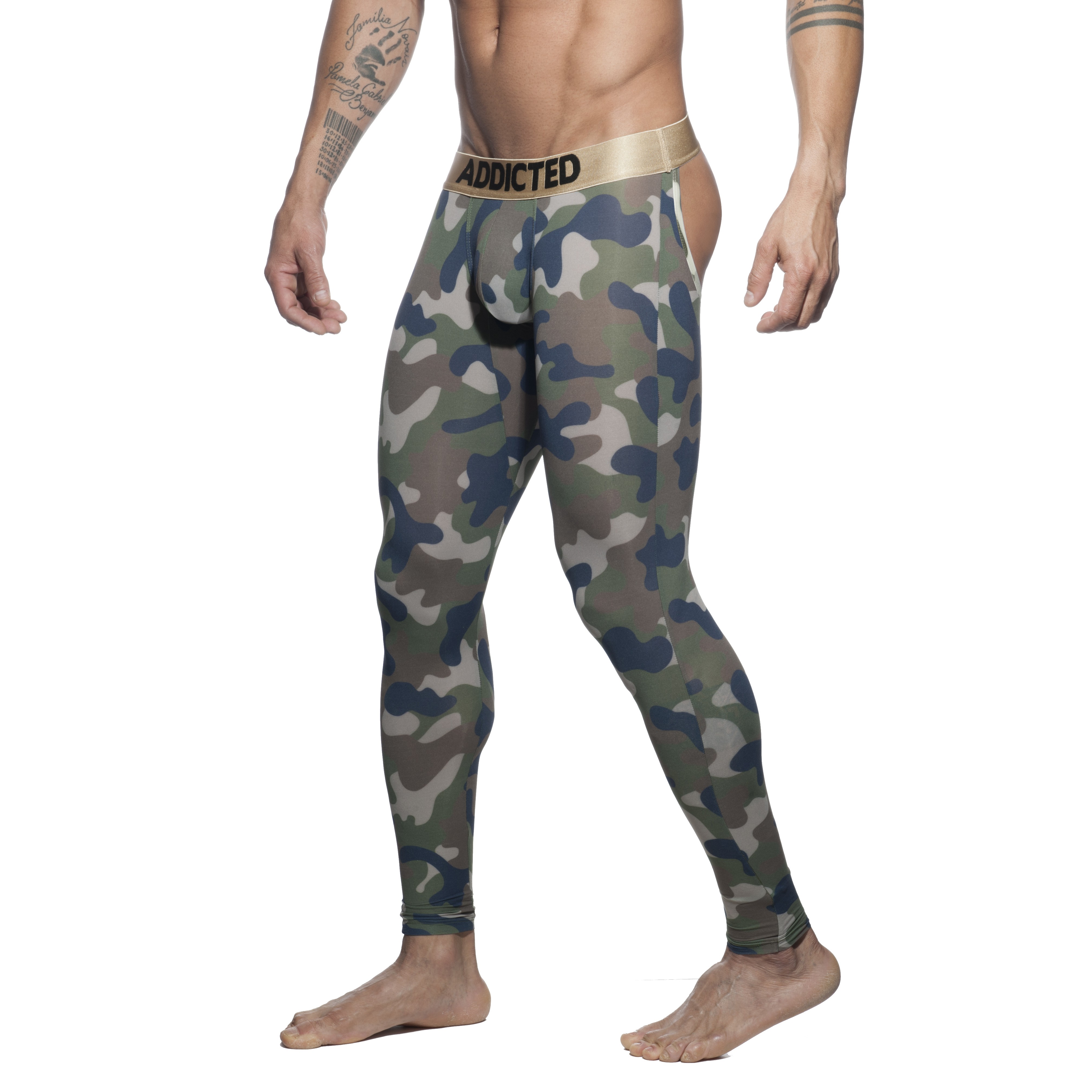 Addicted LongJohn Bottomless CAMO Army