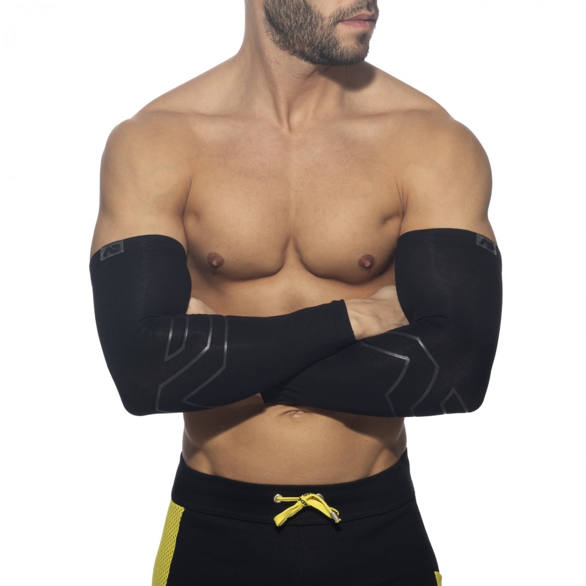 Addicted Manchons de bras ATHLETIC SLEEVES Noirs