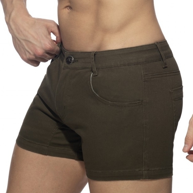 Addicted Short 5 POCKETS SUMMER Kaki
