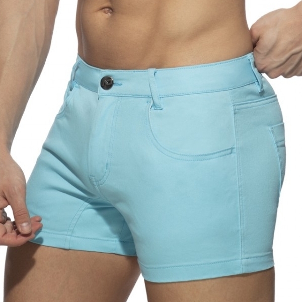 Addicted Short 5 POCKETS SUMMER Turquoise