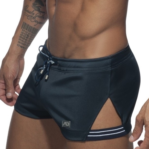 Addicted Short SIDE STRIPE Bleu marine