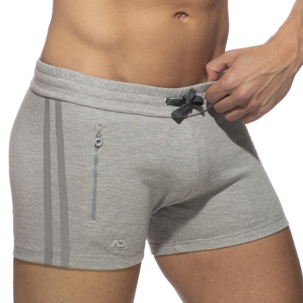 Addicted Short ZIP POCKETS SPORTS Gris