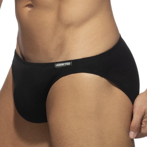 Addicted Slip Bikini Addicted COTTON Noir