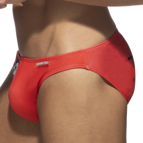 Addicted Slip de bain OMG Rouge