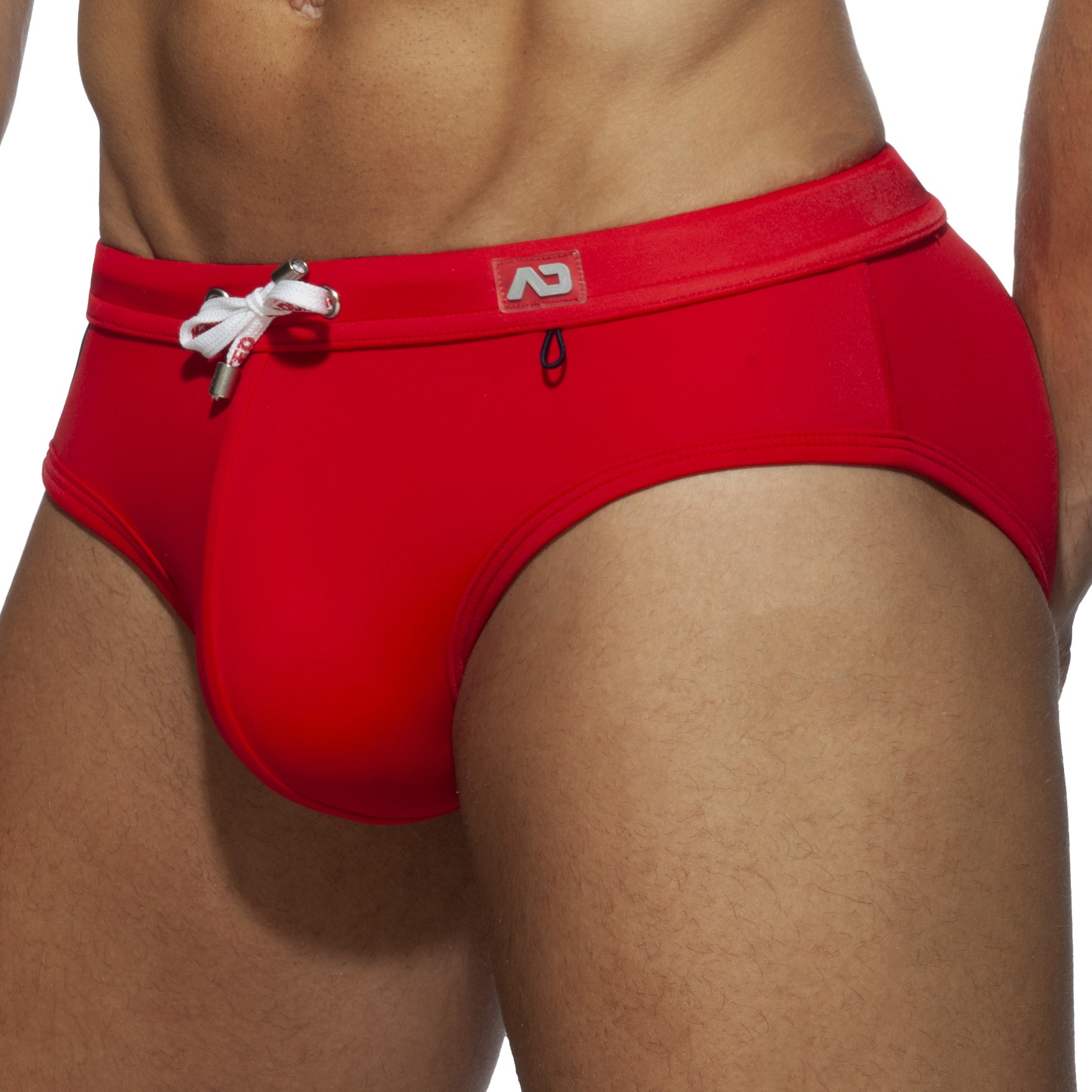 Addicted Slip de bain RACING SIDE Rouge