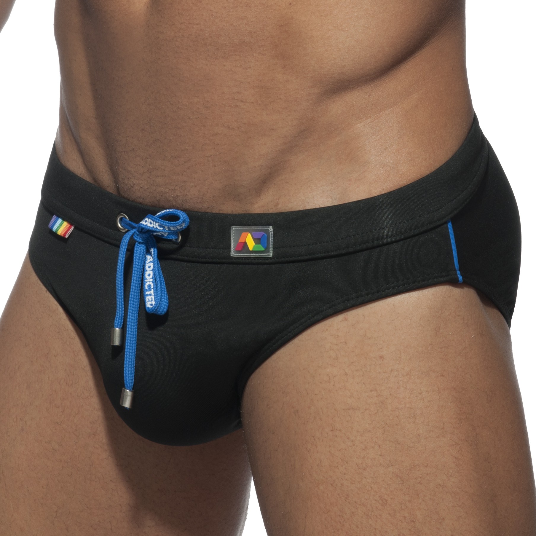 Addicted Slip de bain RAINBOW SWIM Noir