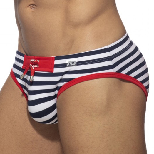 Addicted Slip de bain SAILOR SWIM Rouge
