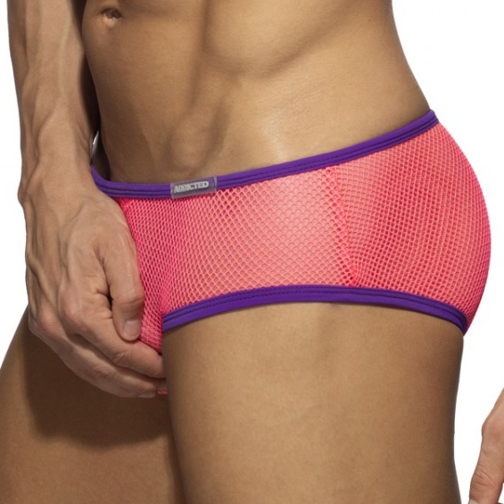 Addicted Slip FEVER MESH Rose