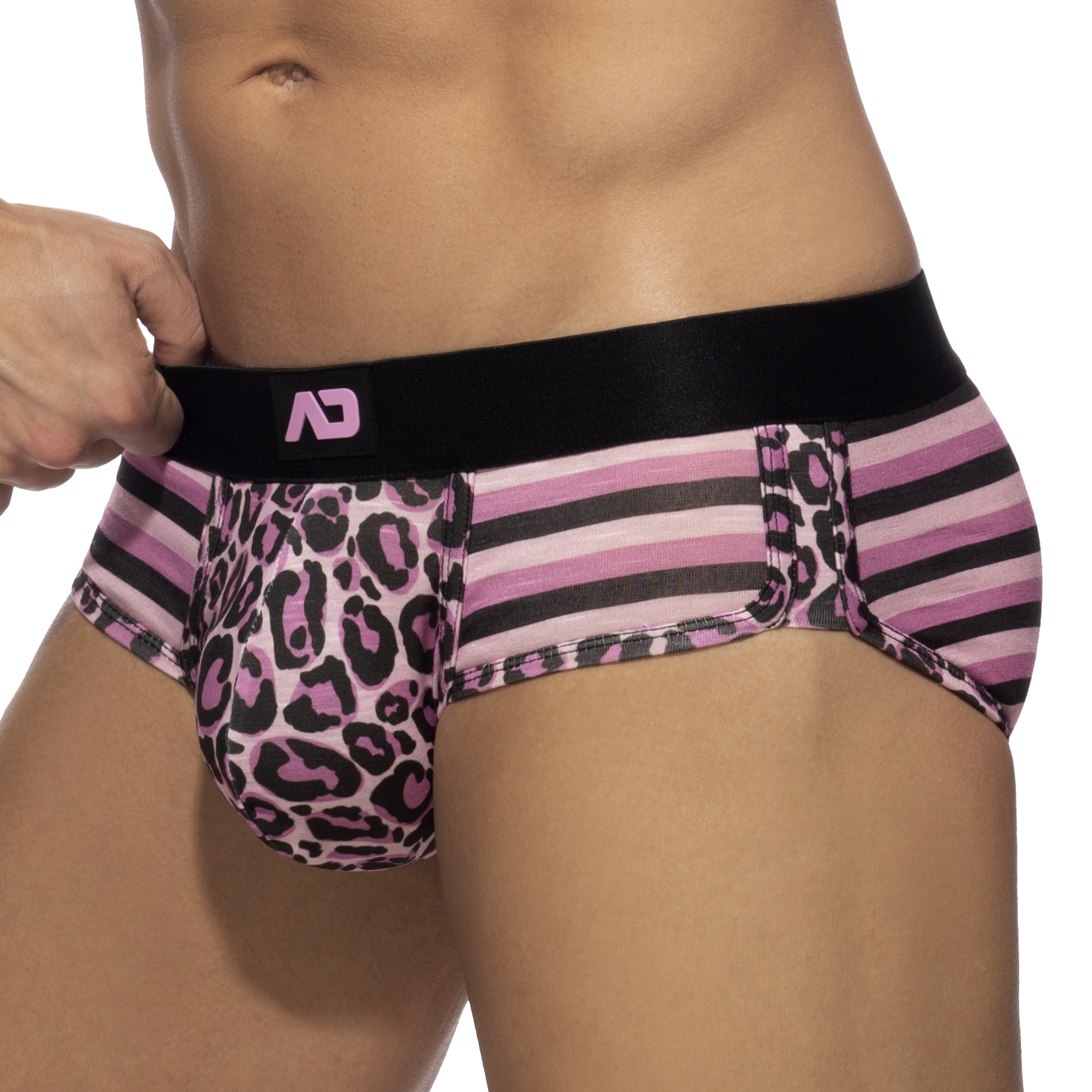 Addicted Slip LEO STRIPE Rose