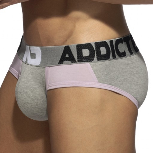 Addicted Slip TREY Gris-Rose