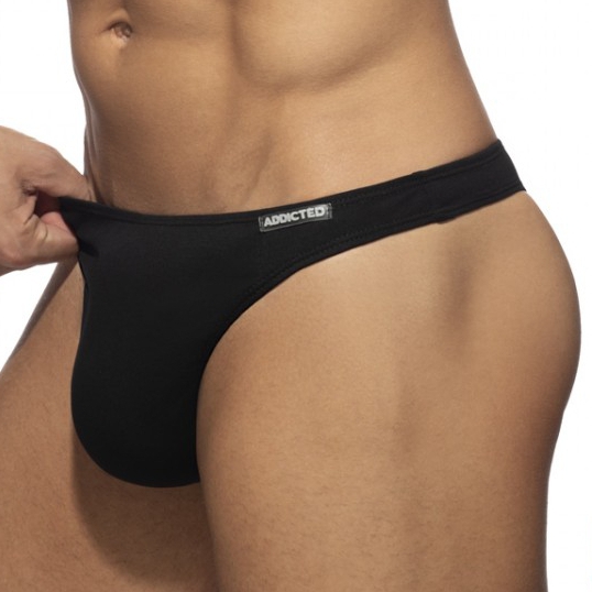 Addicted String Addicted COTTON Noir