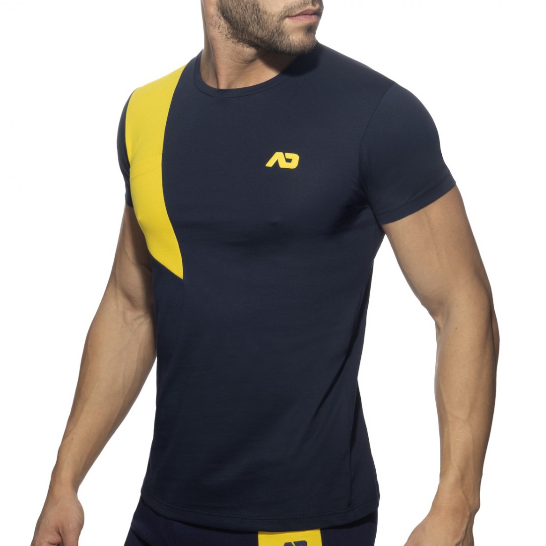 Addicted T-shirt AD COTTON Marine