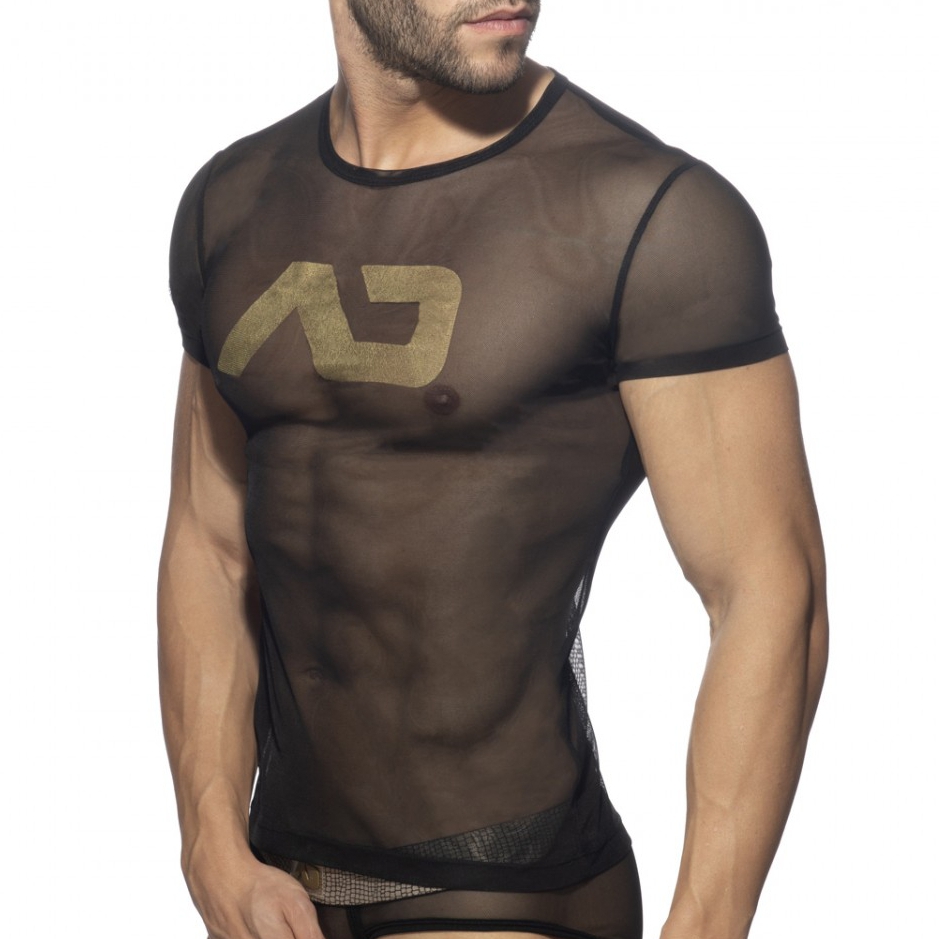 Addicted T-shirt AD NET Noir