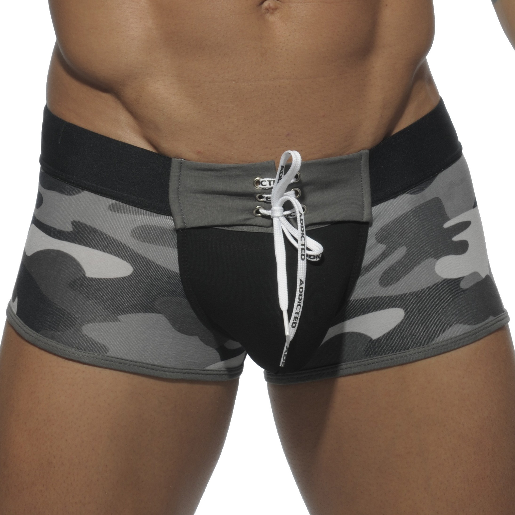 Addicted Tie-Up Boxer Gris