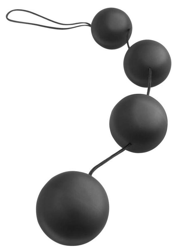 Anal Fantasy Boules anales Vibro 3.2 cm Noir