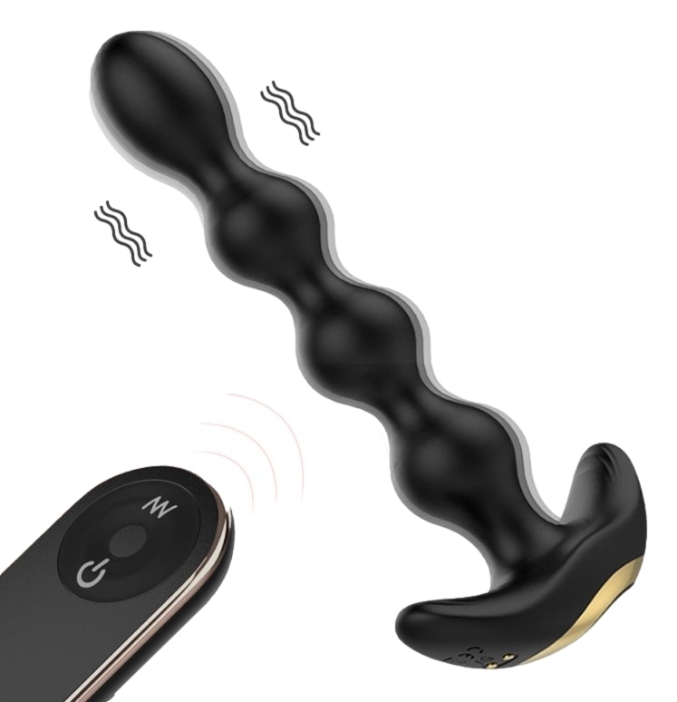 AnalTech Plug anal avec Boules AUSTIN 16 x 3.2cm