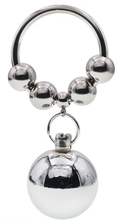 Anneau en métal avec 1 boule WEIGHT HANGER 90g