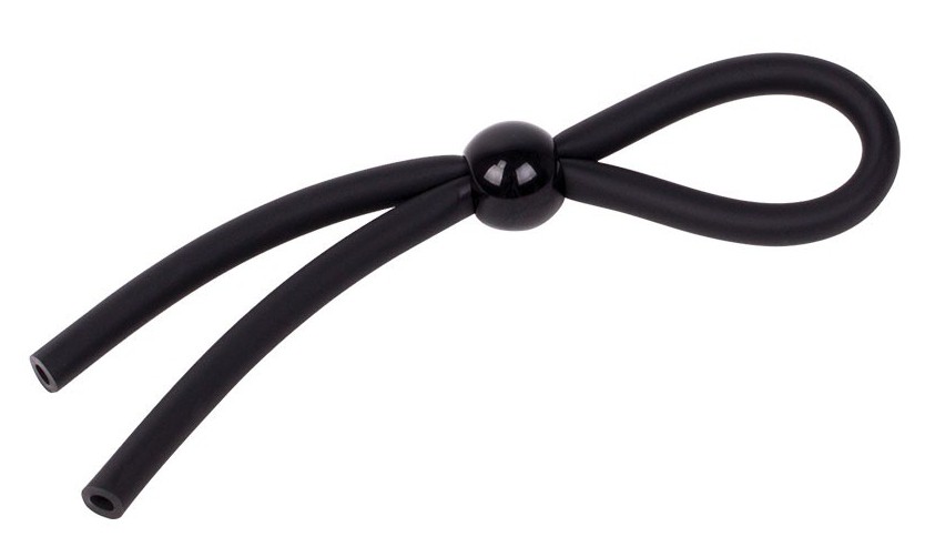Anneau pénien ajustable STRANGLER Noir