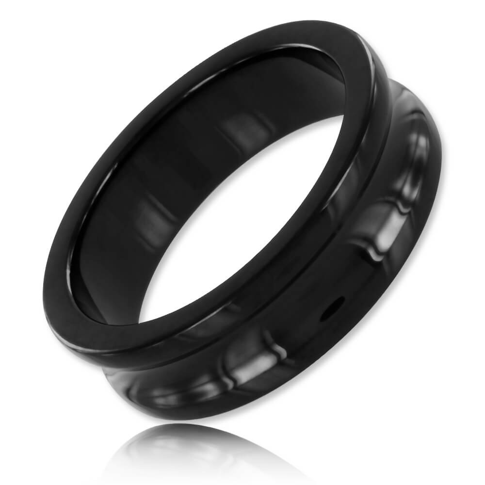 Anneau pénien BELOWED Noir 15mm